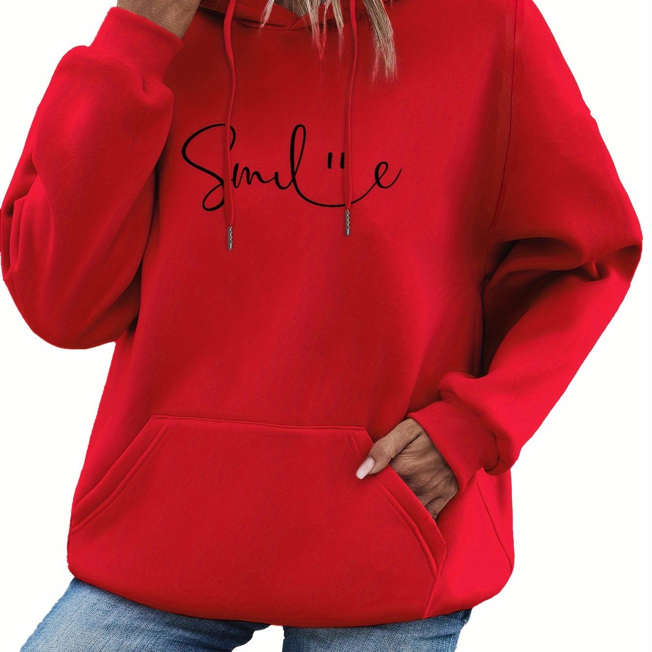 Lea™ | Smile Hoodie with Good Vibes