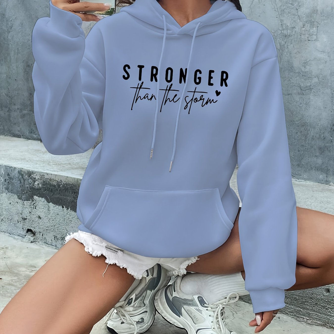 Elina™ | Stronger Hoodie with Message