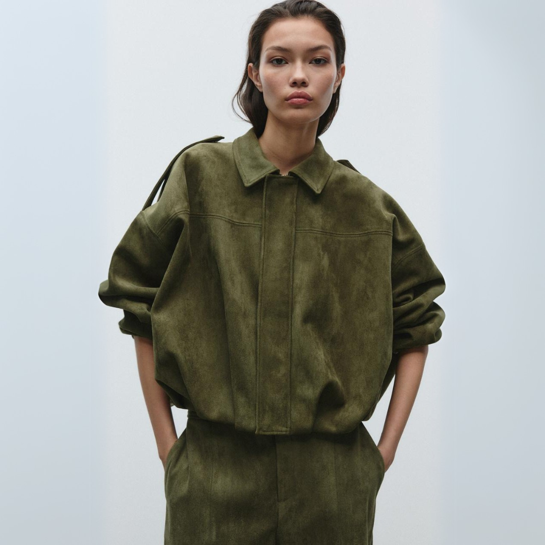 Georgina - Light Suede Jacket