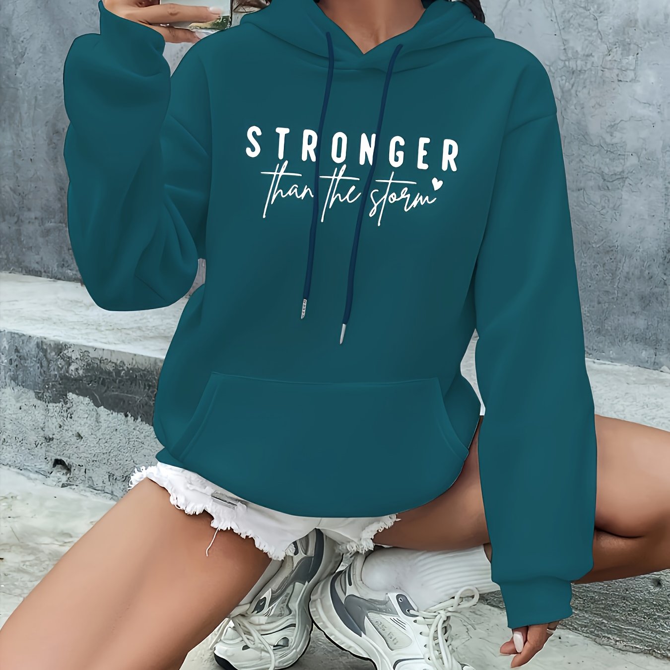 Elina™ | Stronger Hoodie with Message