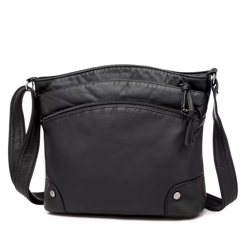 Anna™ - Elegant Leather Shoulder Bag