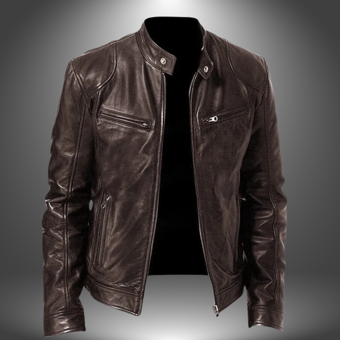 Thomas™ | Handcrafted Leather Jacket