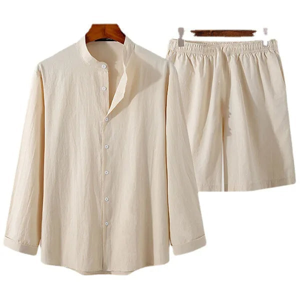 Cotton-Linen Two-Piece Set