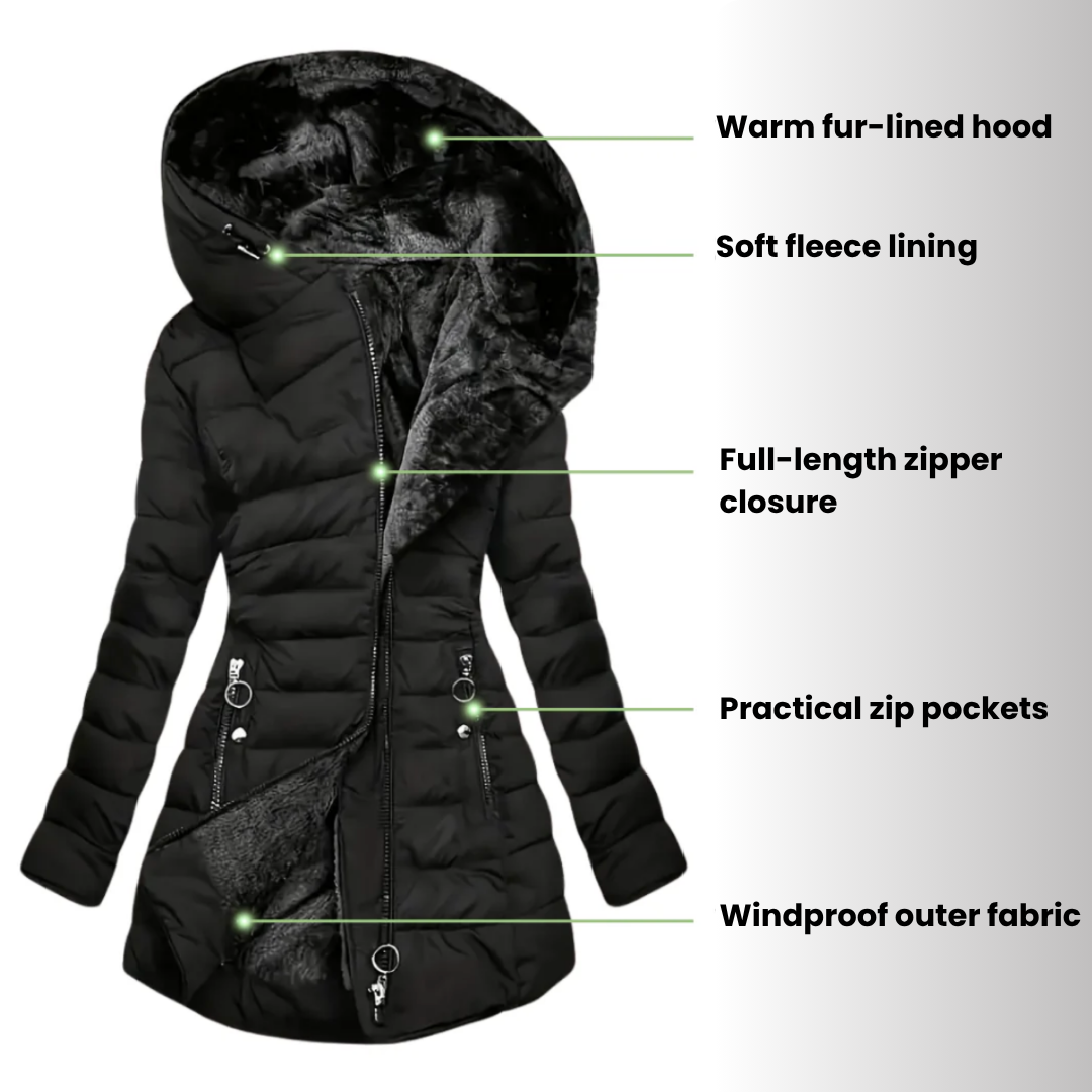 Nadia™ | Elegant Weatherproof Coat