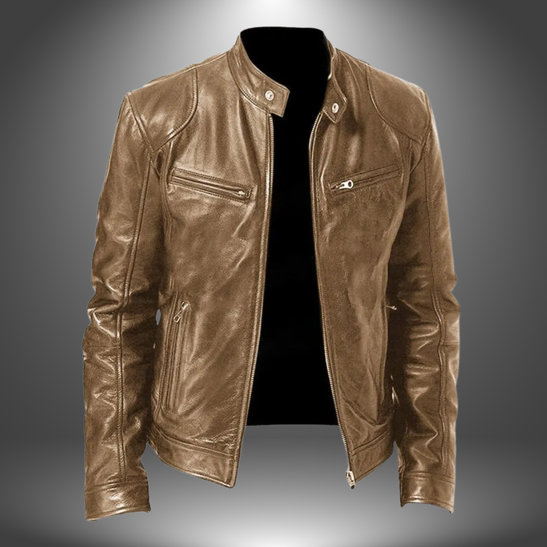 Thomas™ | Handcrafted Leather Jacket