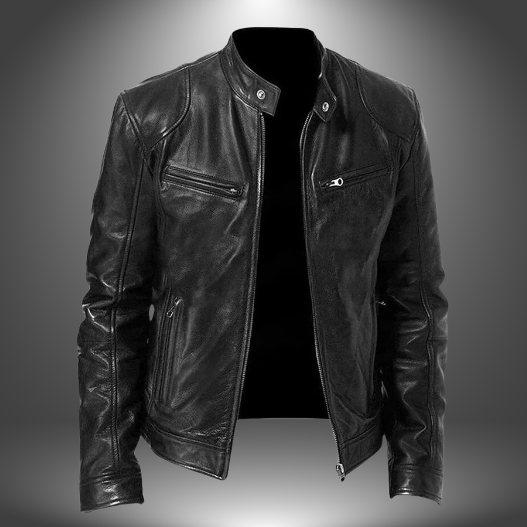 Thomas™ | Handcrafted Leather Jacket