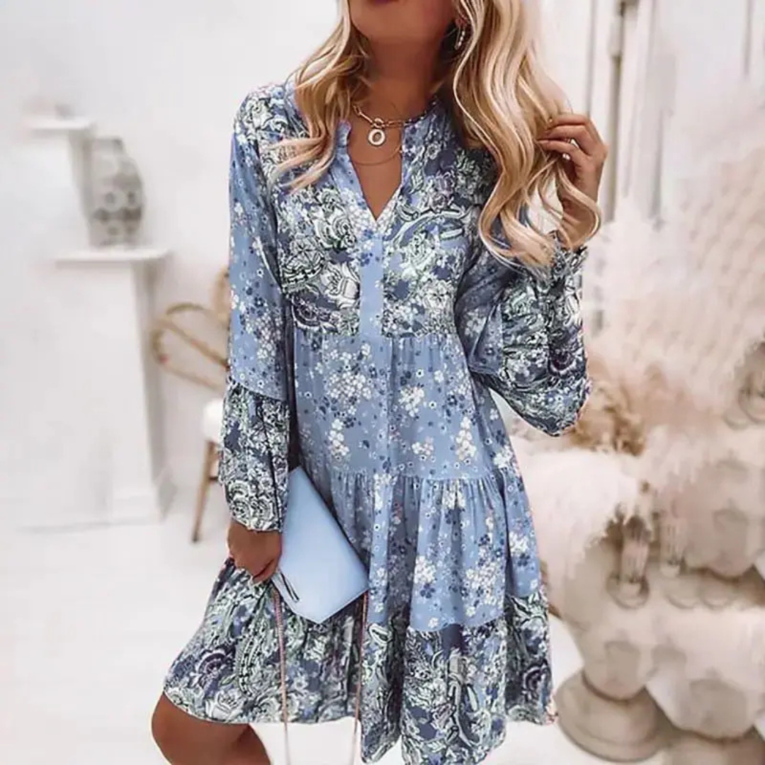 Emmett - Button Floral Dress