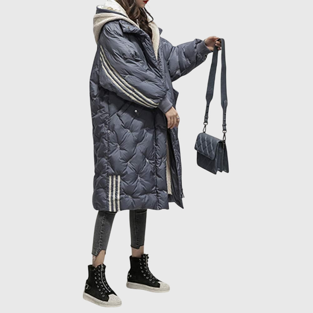 Alice - Quilted Long Jacket