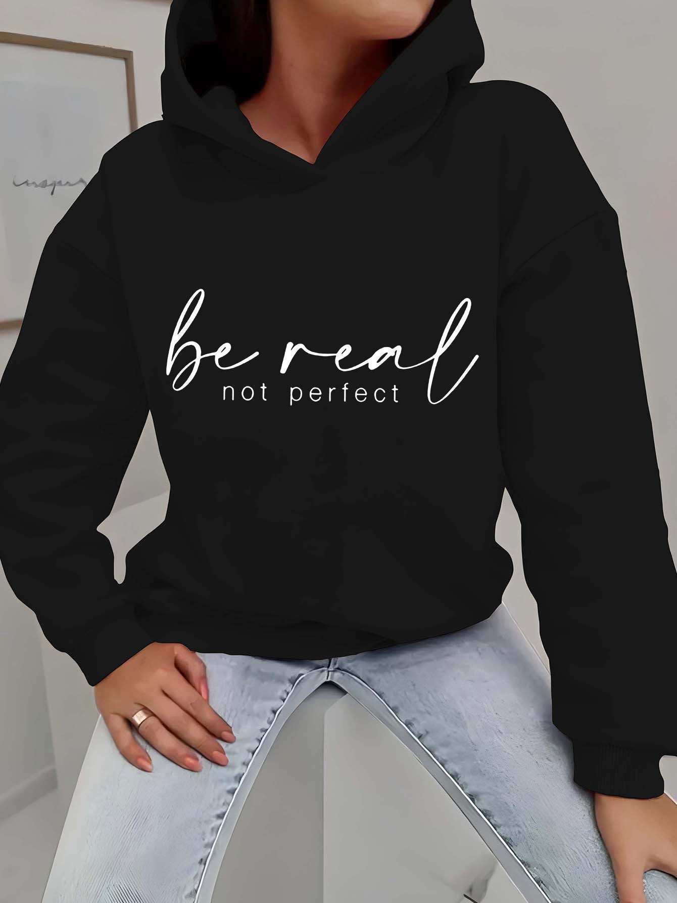 Ida™ | Be Real Hoodie with Statement