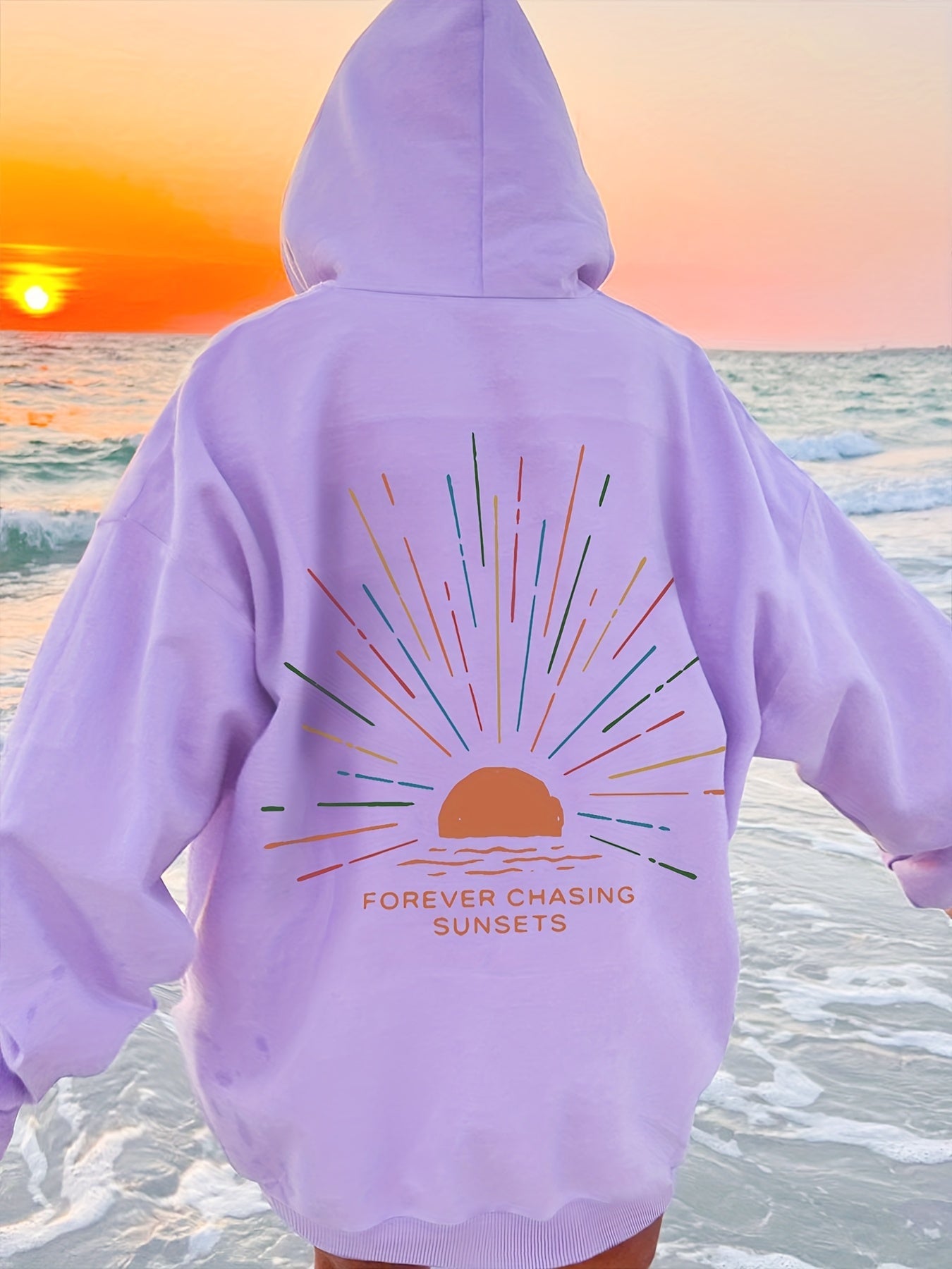 Sanna™ | Sunset Hoodie for Tranquil Moments