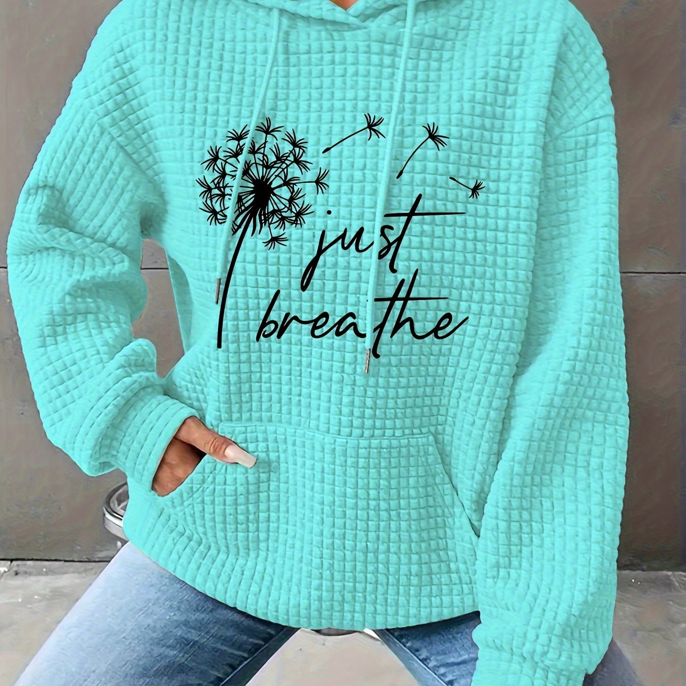 Lykke™ | Just Breathe Textured Hoodie