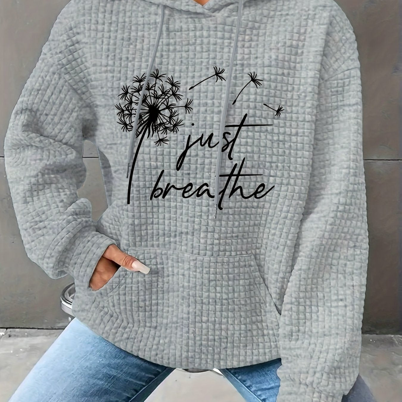 Lykke™ | Just Breathe Textured Hoodie