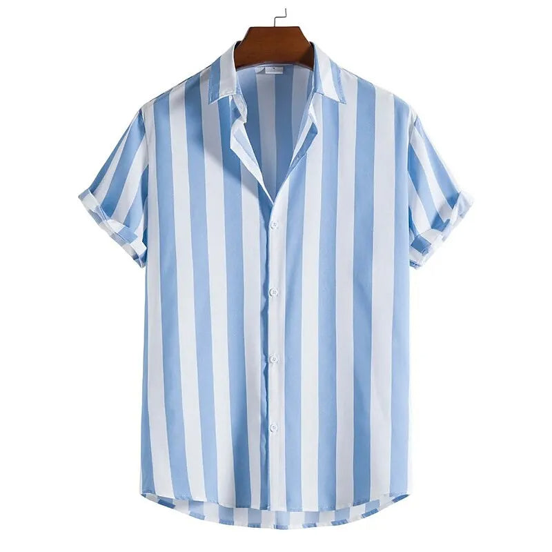 Striped Short-Sleeve Shirt