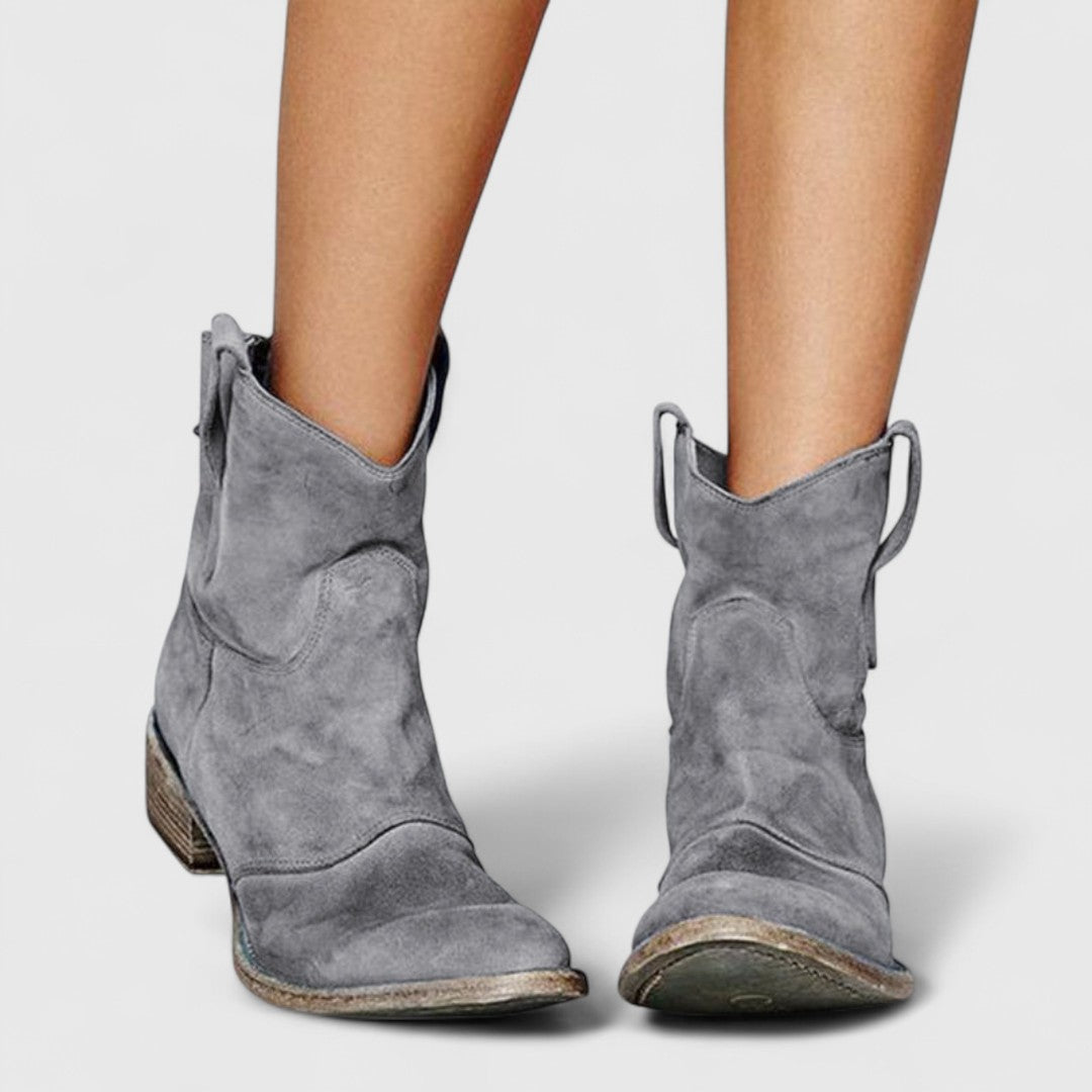 Rachel – Suede Ankle Boots