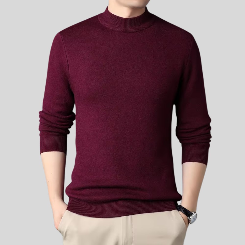 The Half-Turtleneck Sweater