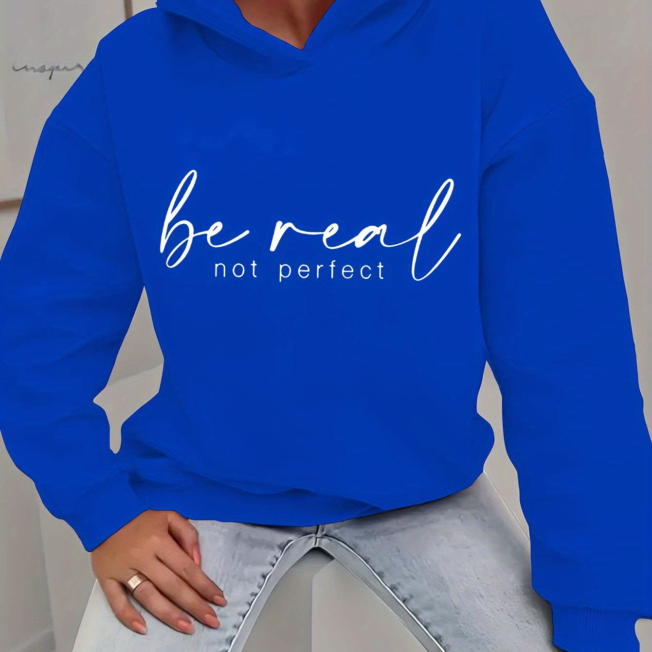 Ida™ | Be Real Hoodie with Statement