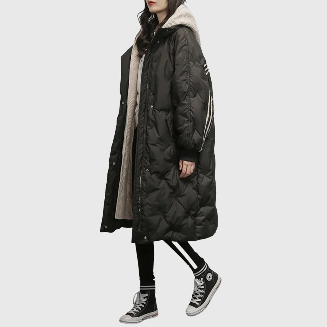 Alice - Quilted Long Jacket
