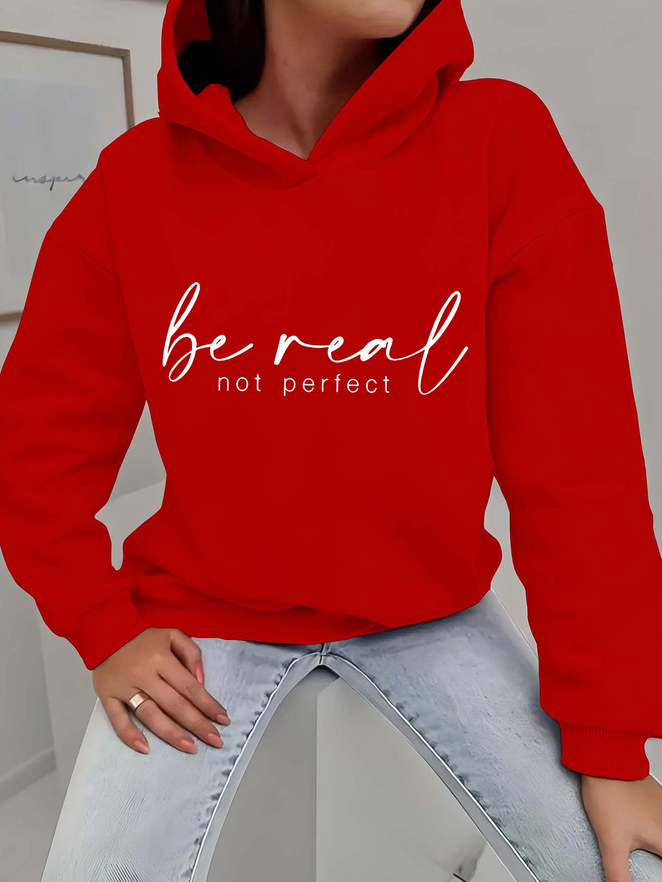 Ida™ | Be Real Hoodie with Statement