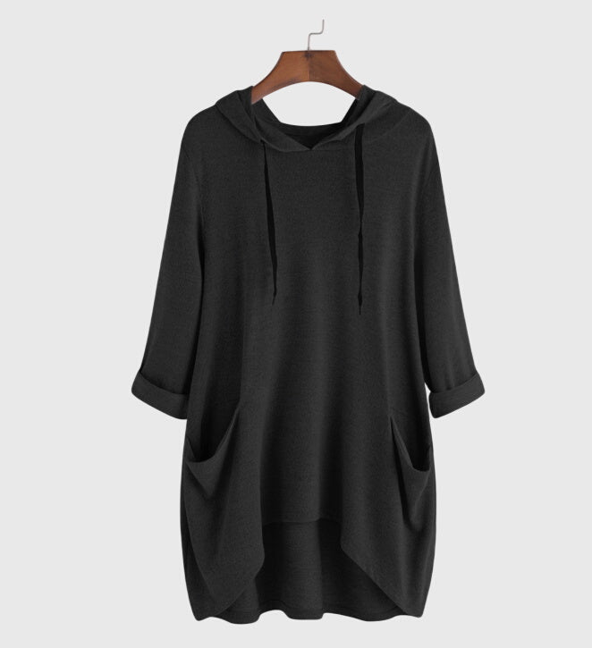 Annette - Relaxed Hooded Tunic