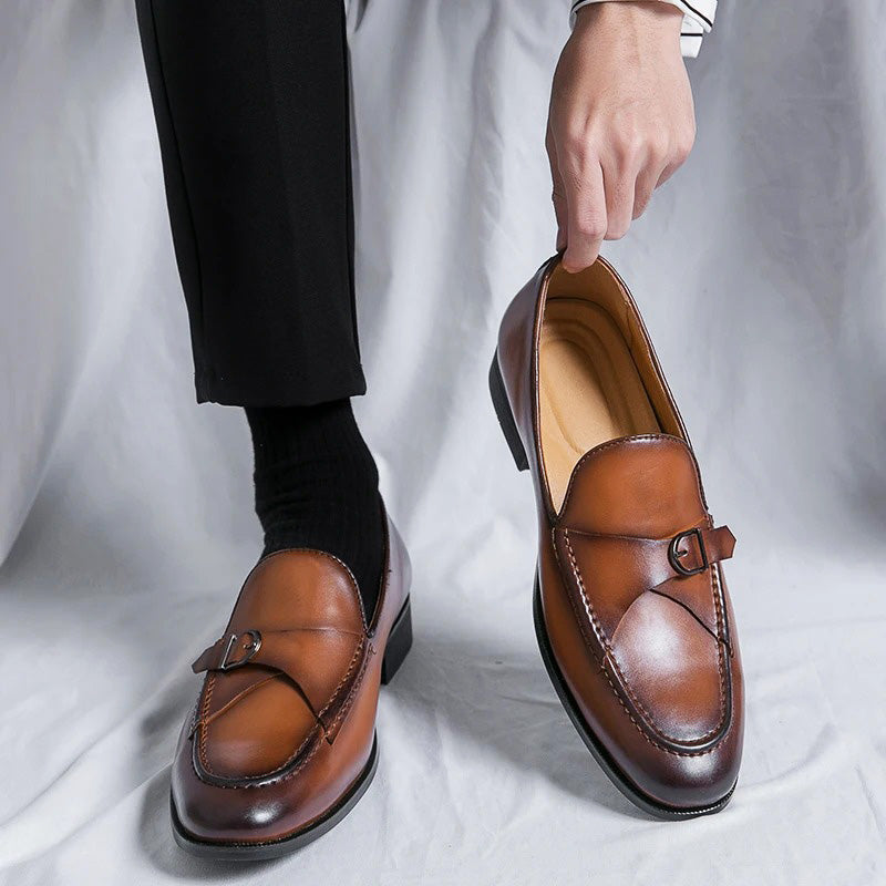 Craig | Elegant Buckle Loafers for Men