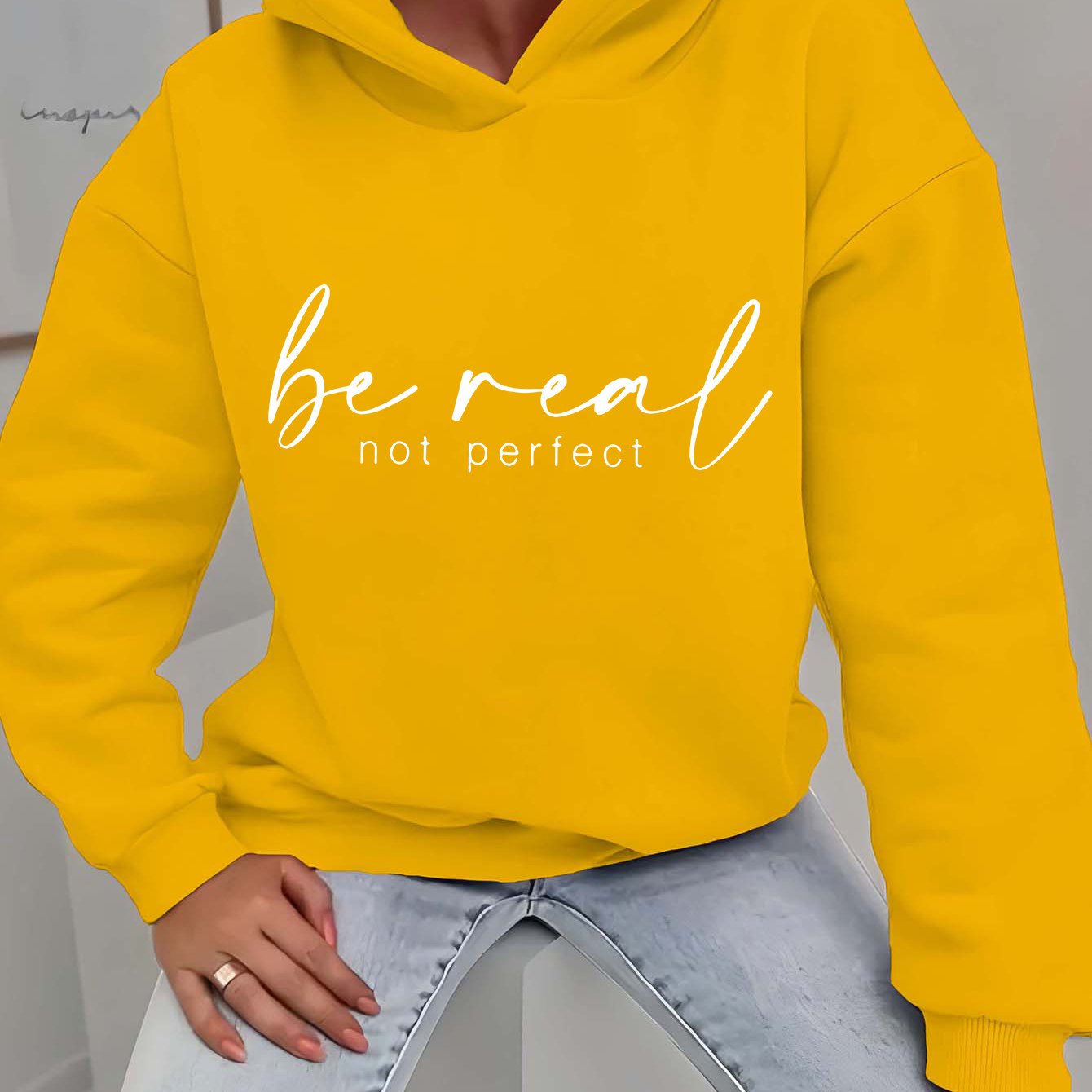 Ida™ | Be Real Hoodie with Statement