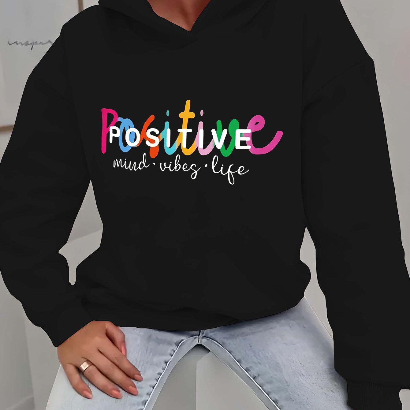 Nina™ | Positive Vibes Hoodie