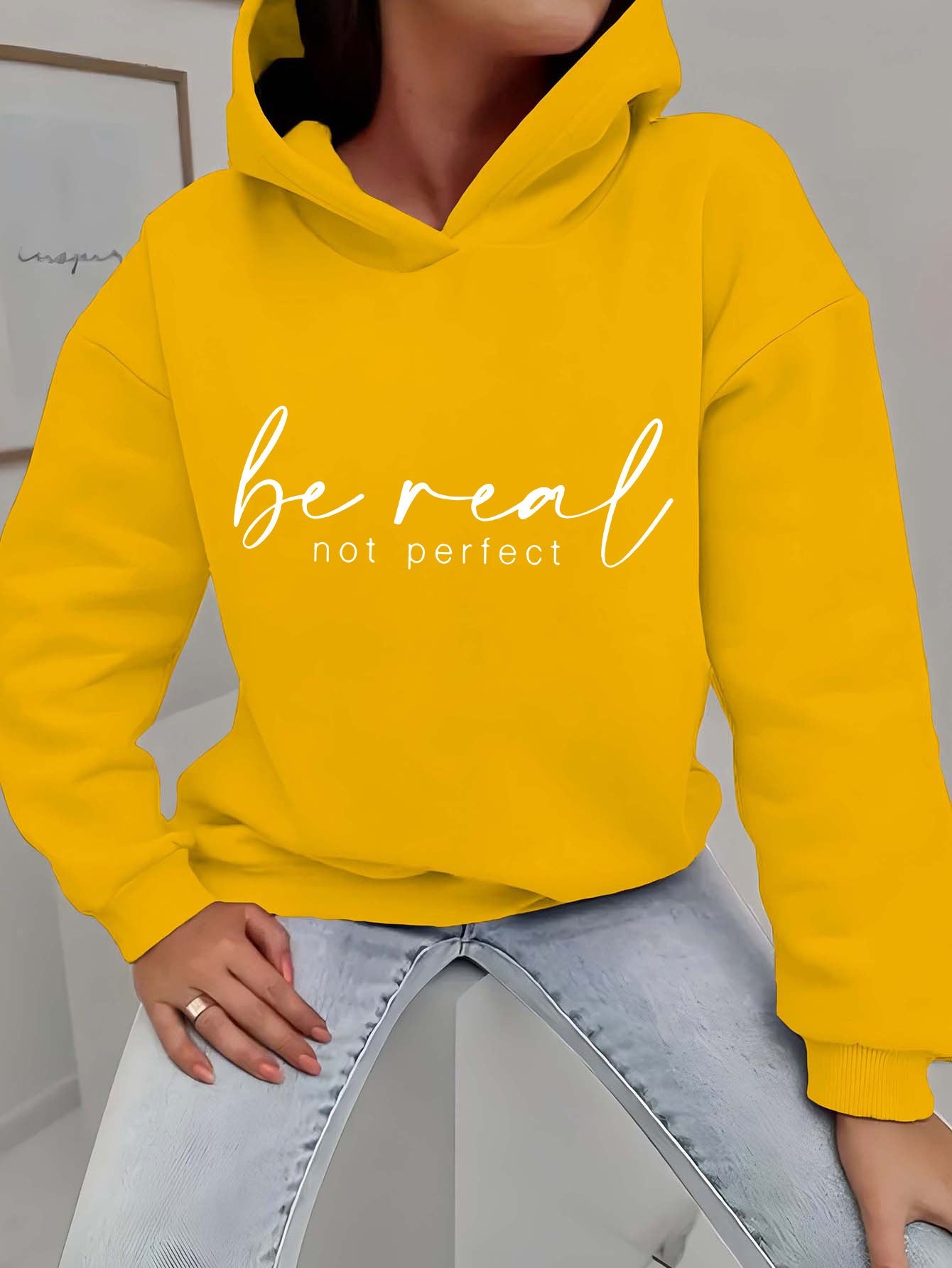 Ida™ | Be Real Hoodie with Statement