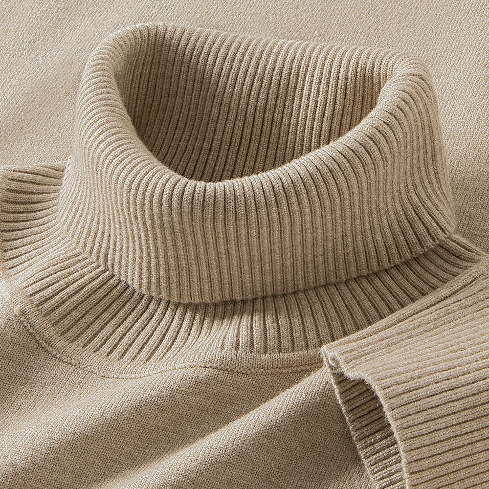 Larson - Classic Knit Turtleneck Sweater