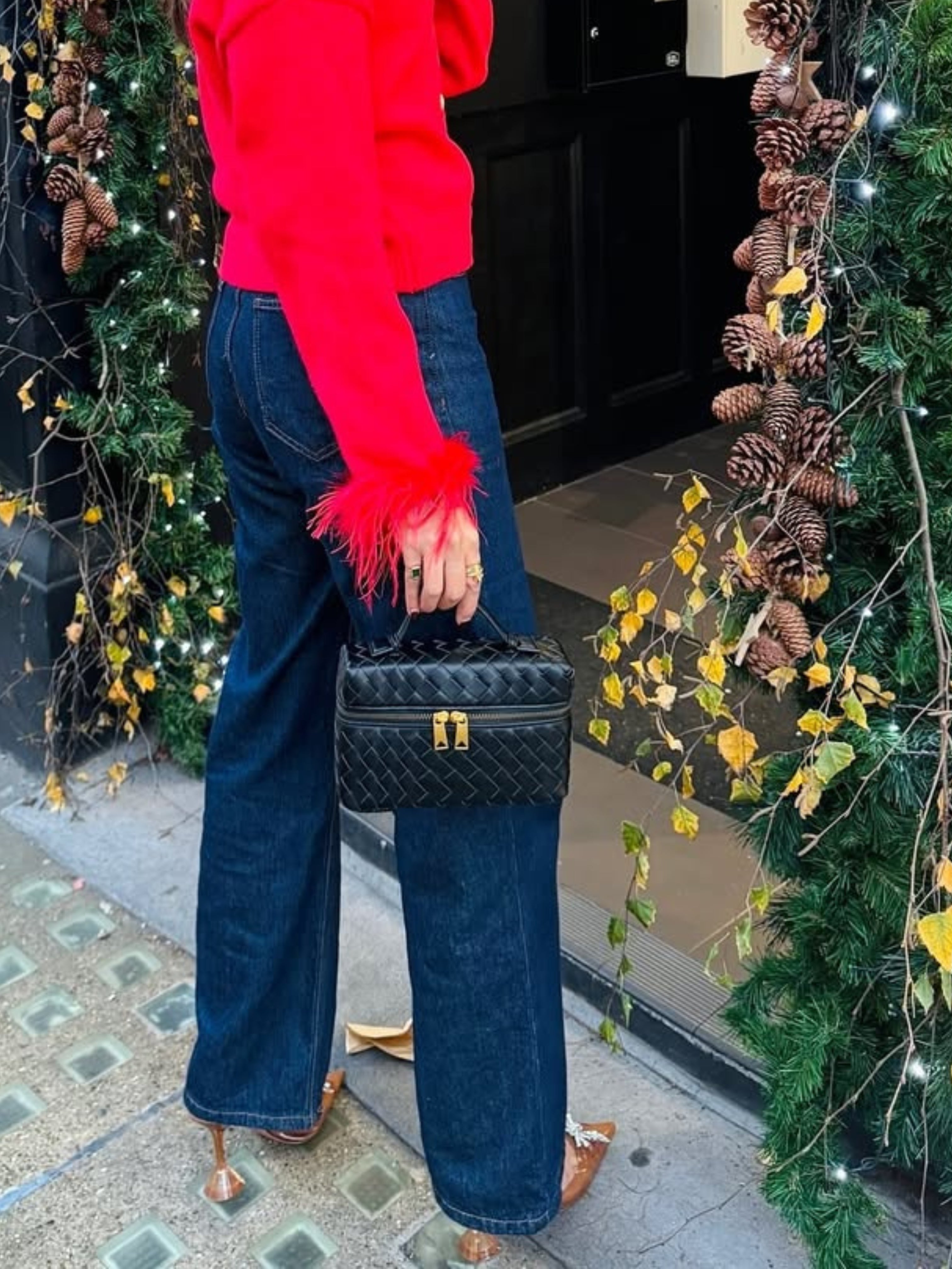 Juliette | Polished Structured Woven Bag