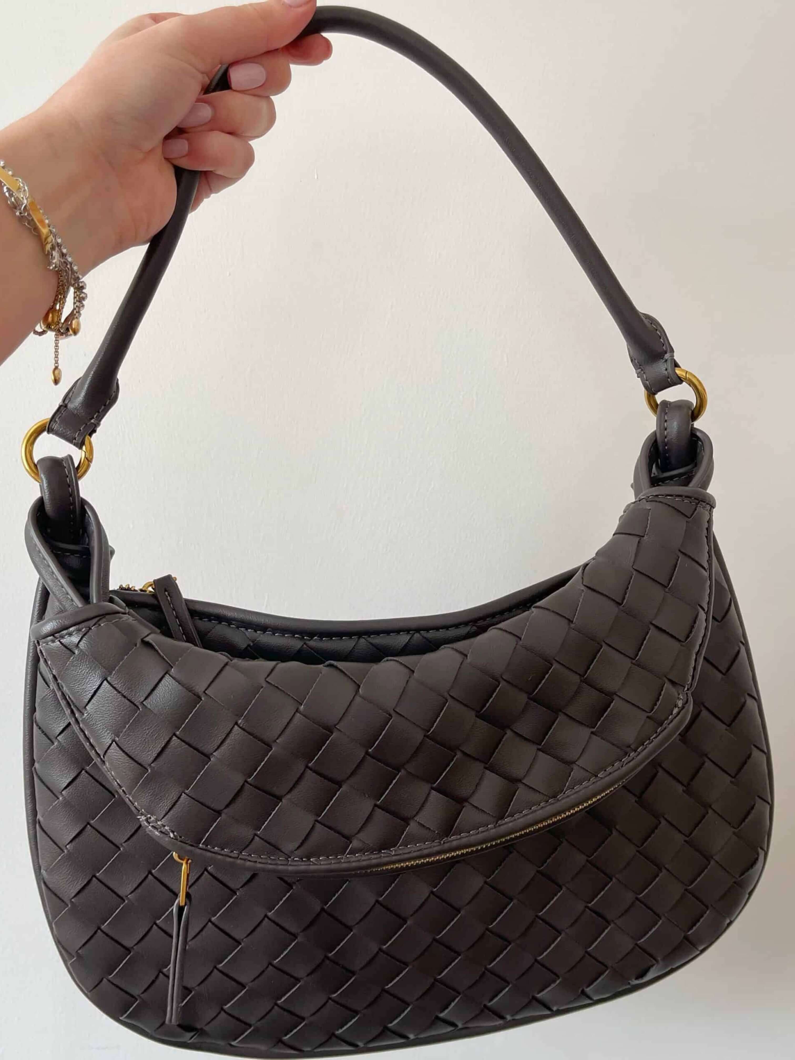 Sarah | Woven Convertible Shoulder Bag