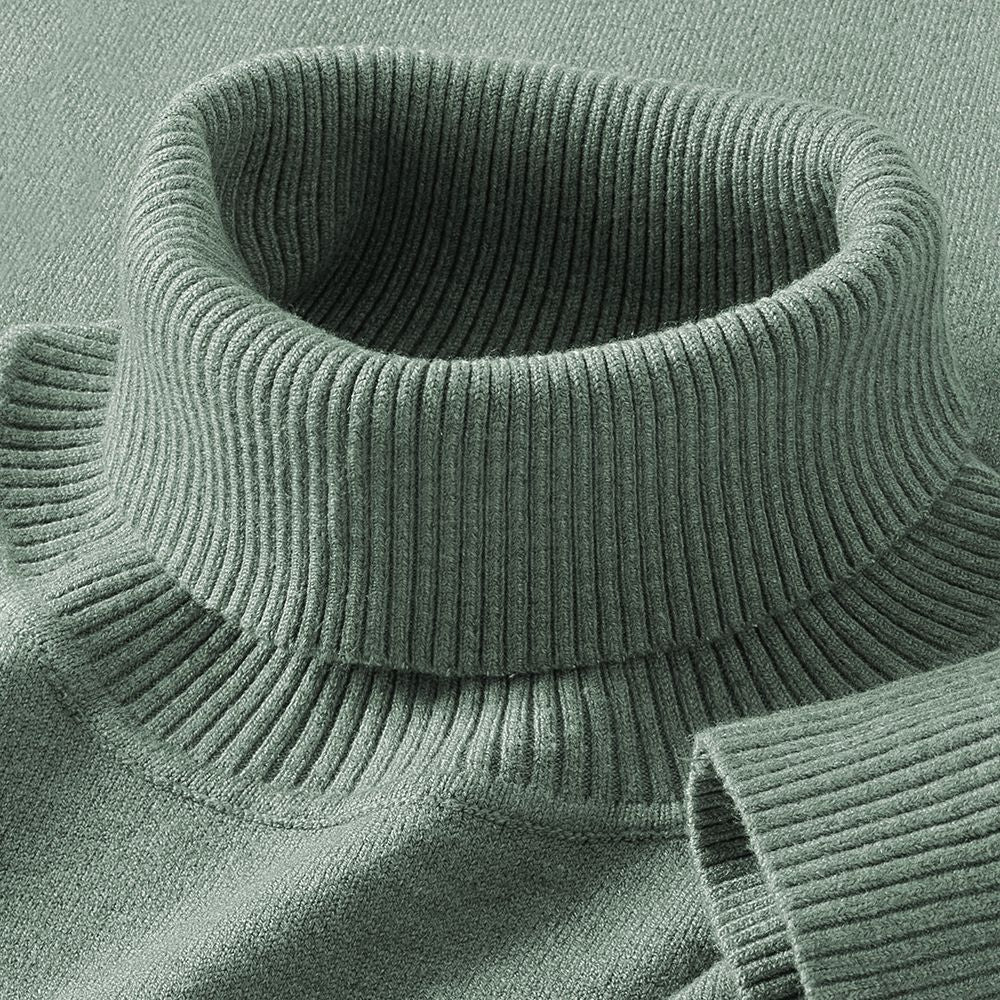Larson - Classic Knit Turtleneck Sweater