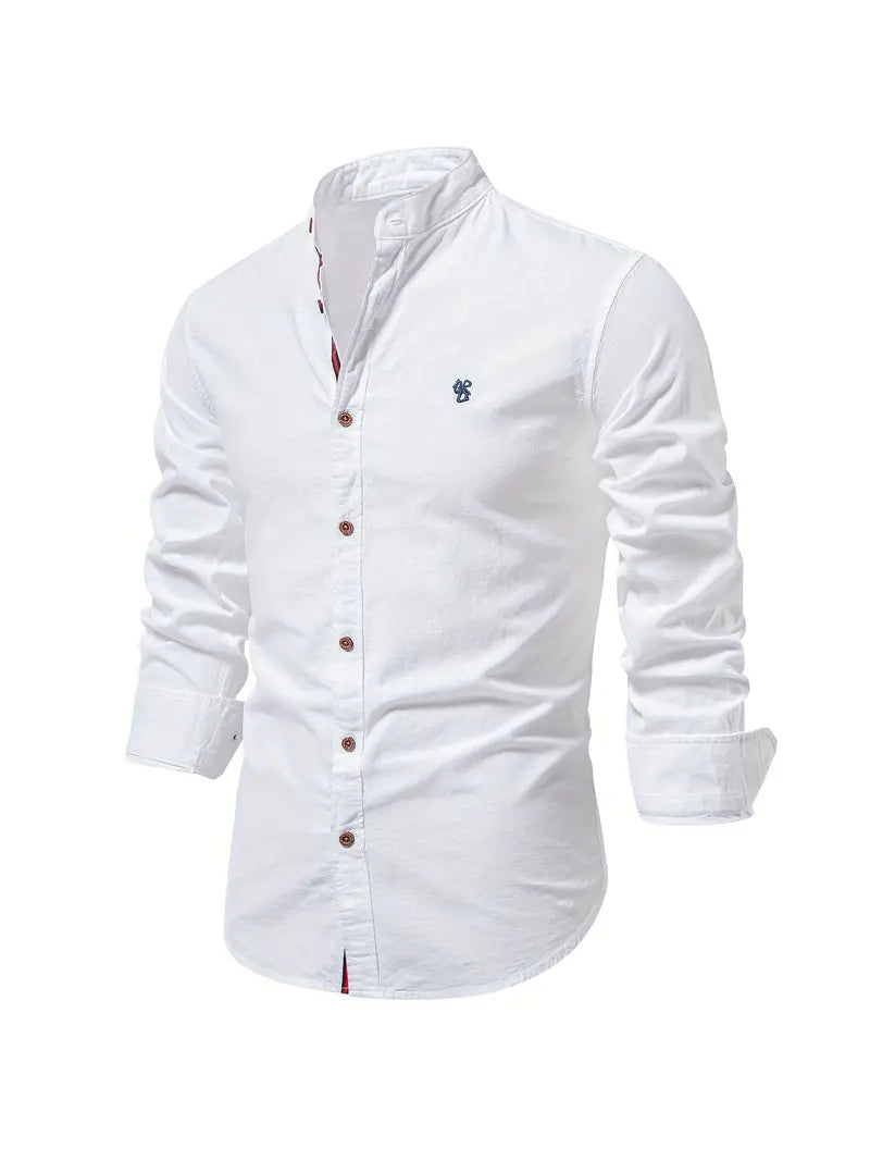 Jannis – Stylish Slim Fit Long Sleeve Shirt for Men