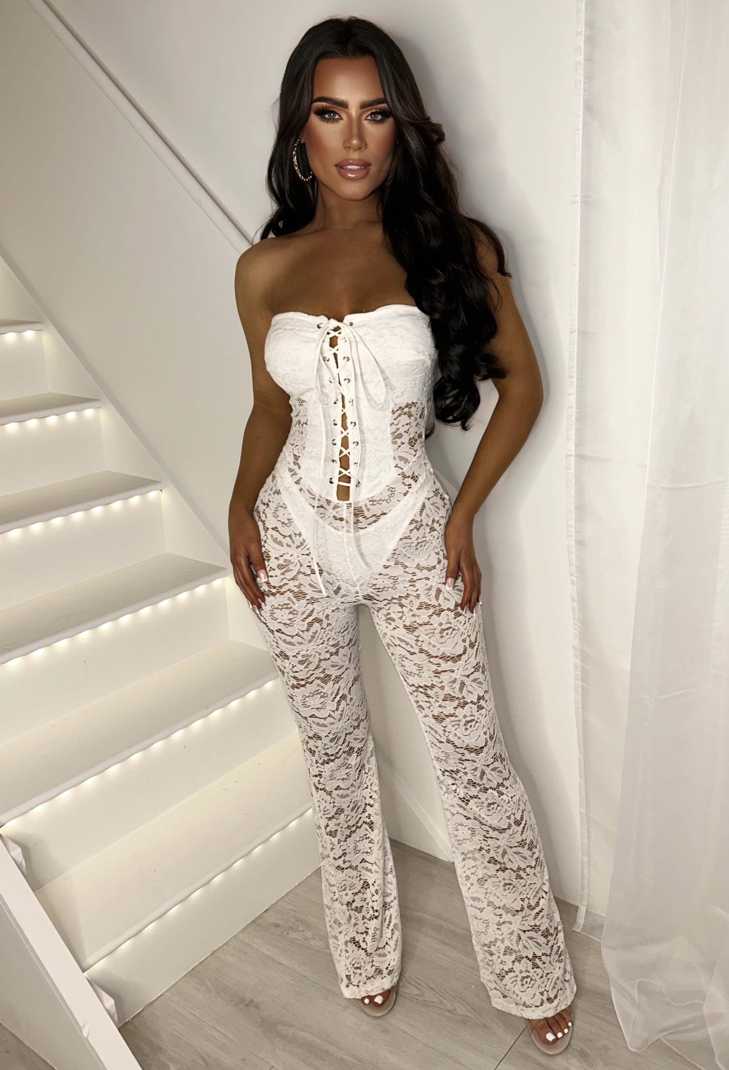 Vezira™ | Tara Lace Jumpsuit