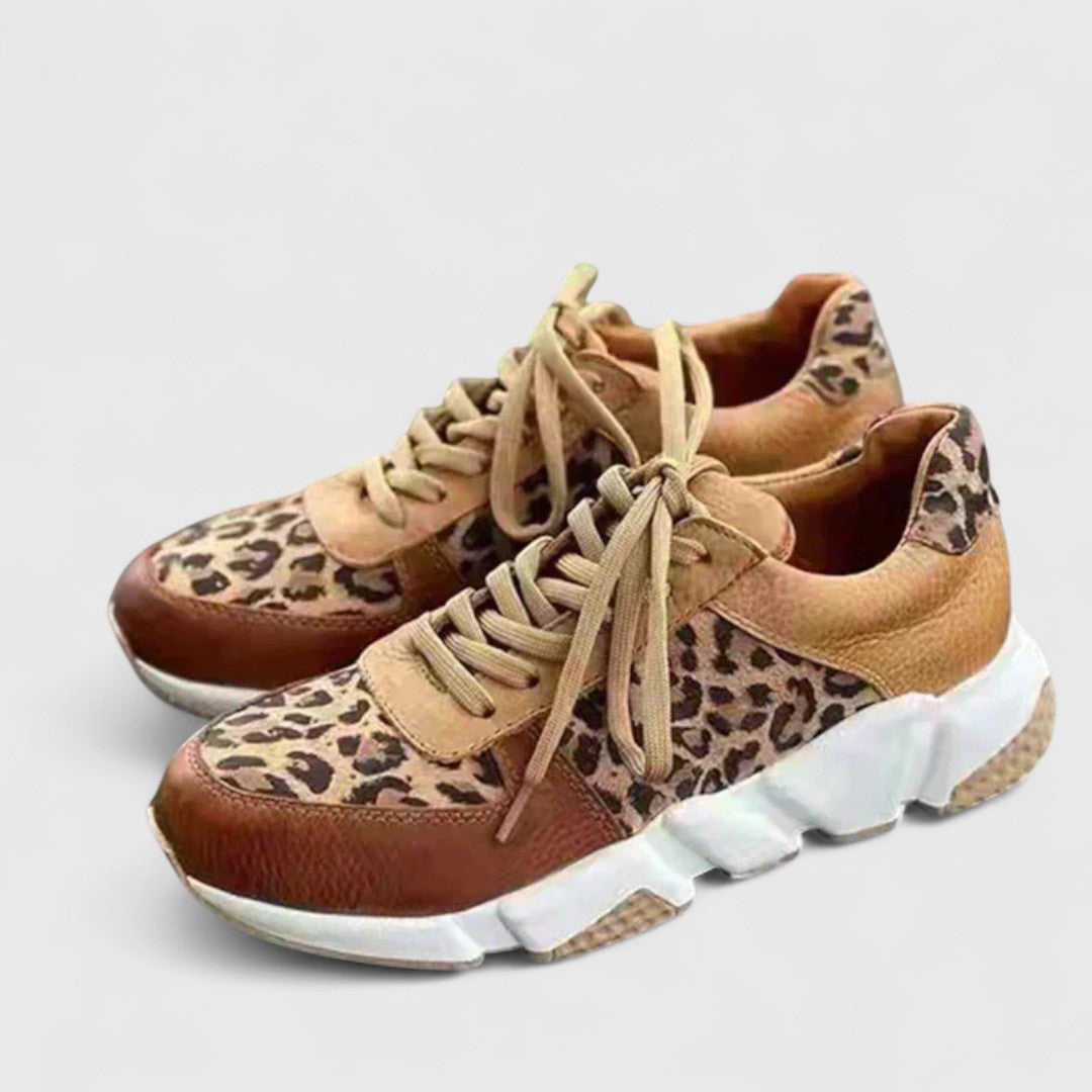 Ember - Comfortable Leopard Sneakers