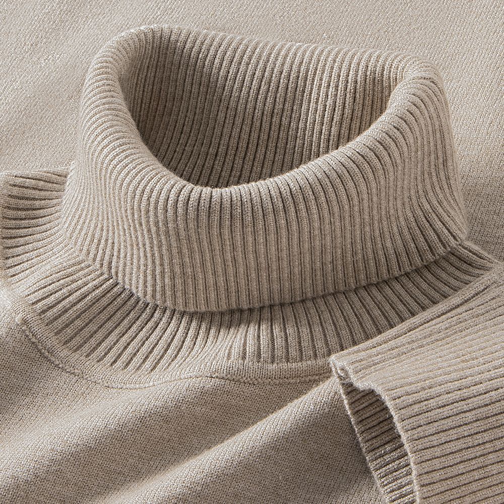 Larson - Classic Knit Turtleneck Sweater