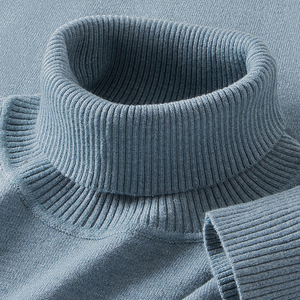 Larson - Classic Knit Turtleneck Sweater