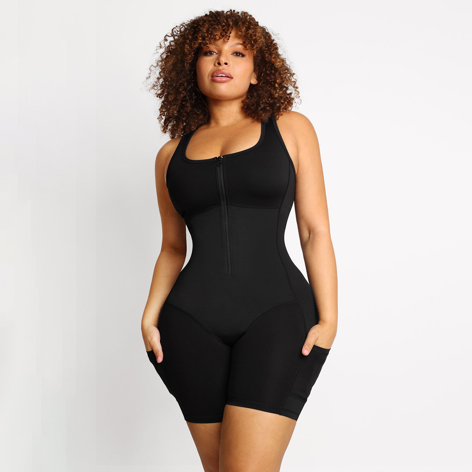 Yade Stretch Bodyshaper with Pockets