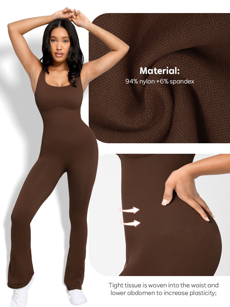 Liv Seamless Flared Jumpsuit