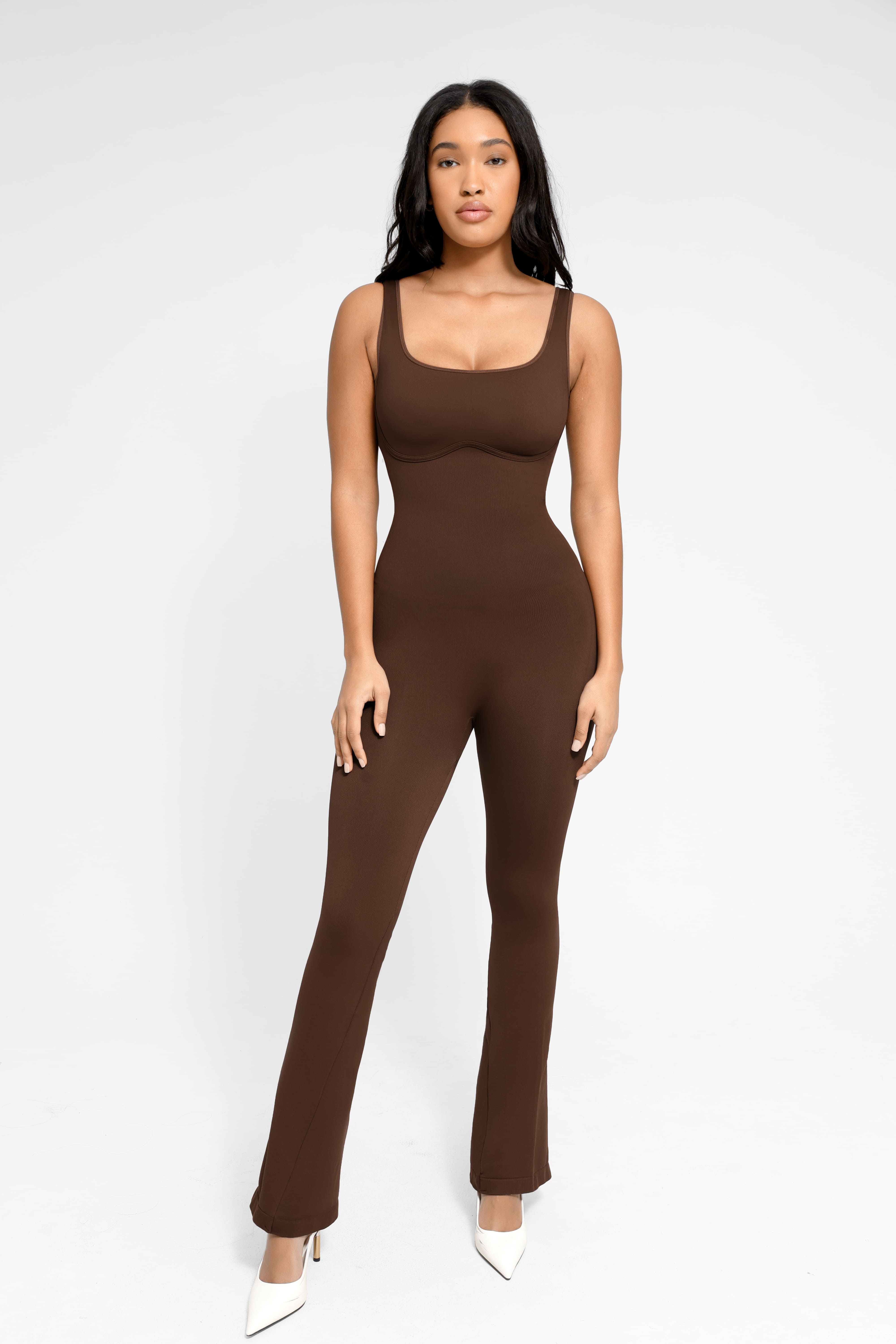 Liv Seamless Flared Jumpsuit