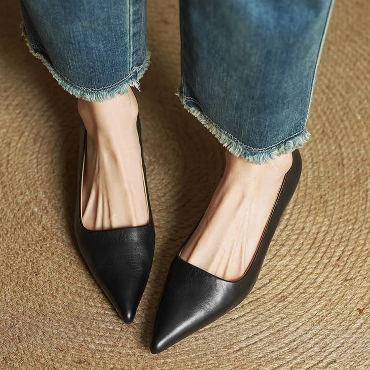 Marlowe & Co | Anok Genuine Leather Heels