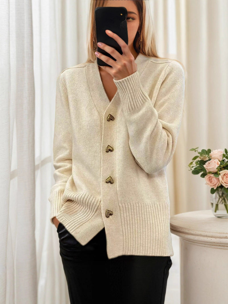 Adele | Heart Cardigan