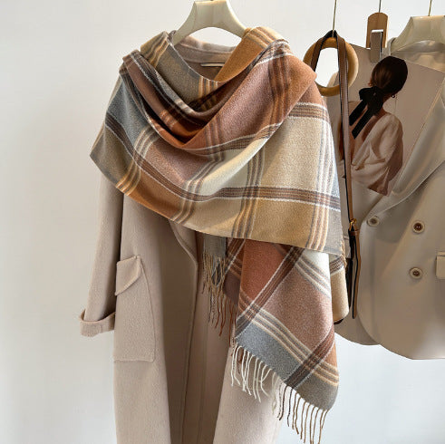 Aveline Luxe™ | Heritage Check Scarf