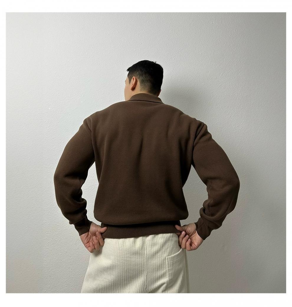 Derek - Zip Collar Sweater