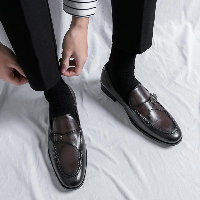 Craig | Elegant Buckle Loafers for Men
