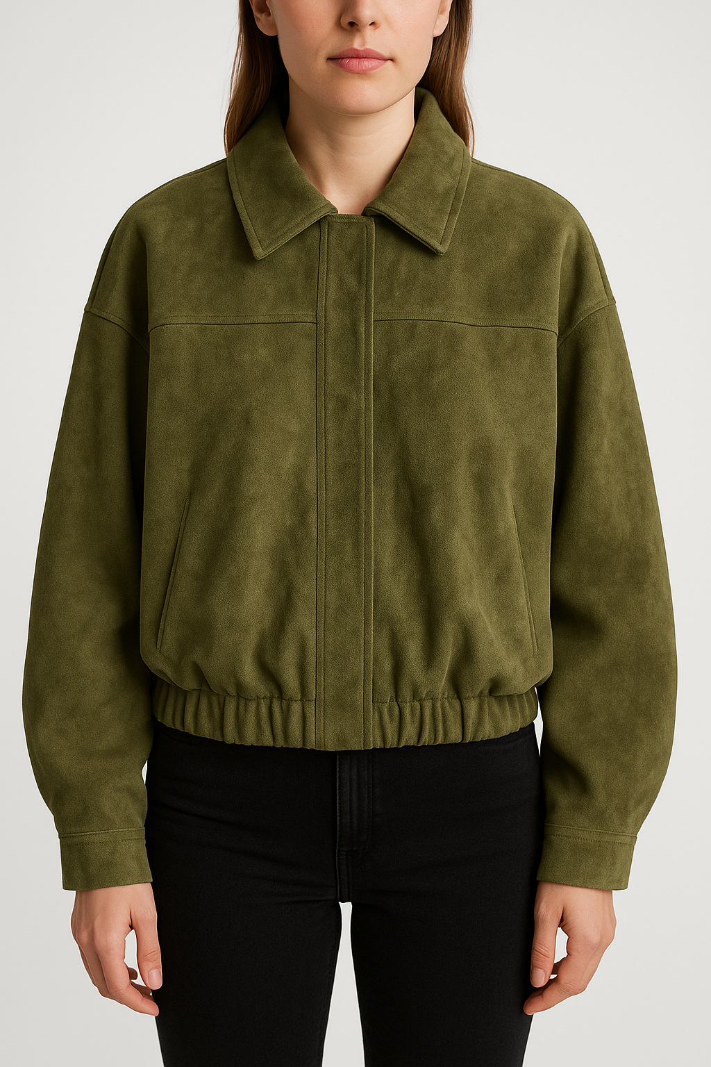 Georgina - Light Suede Jacket