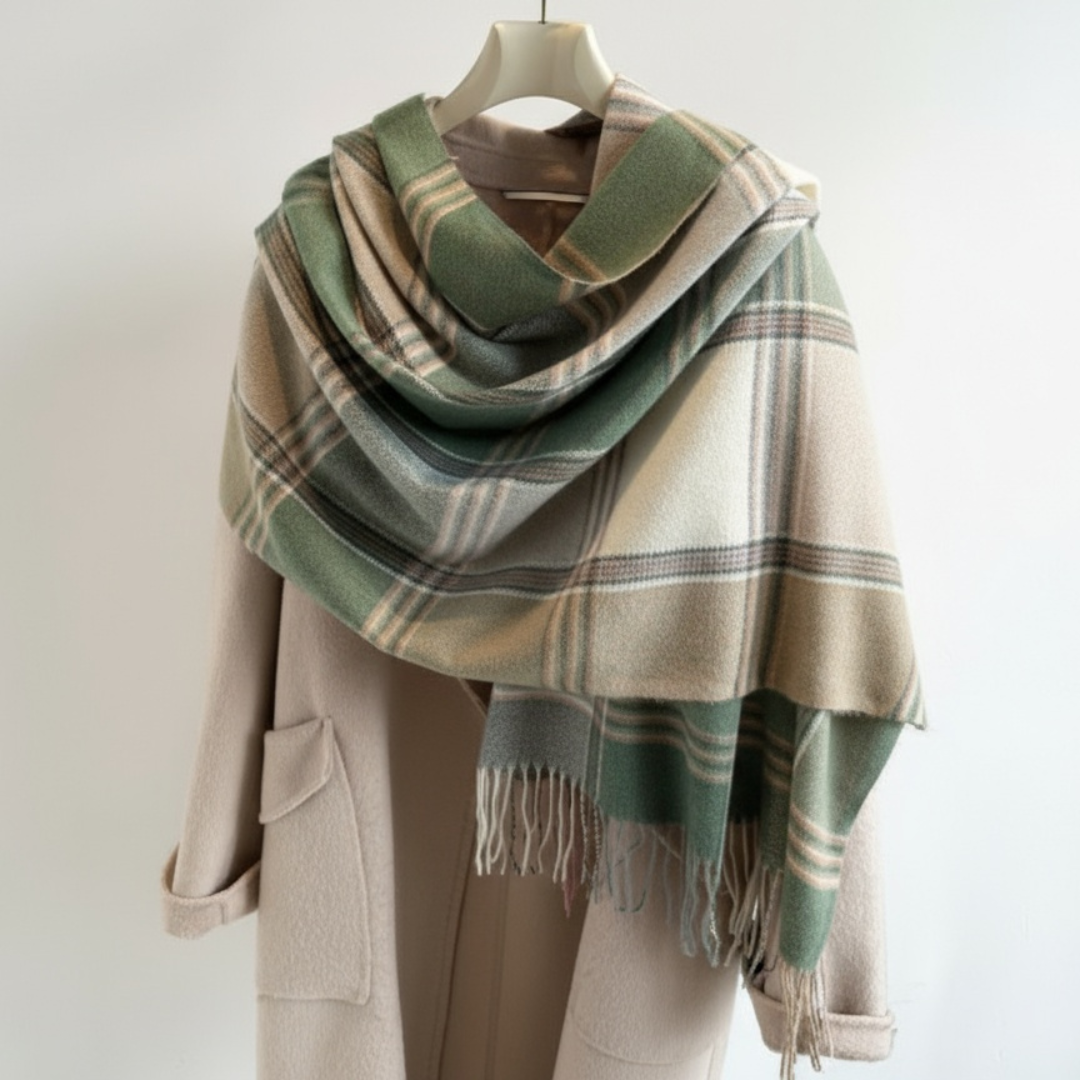Aveline Luxe™ | Heritage Check Scarf