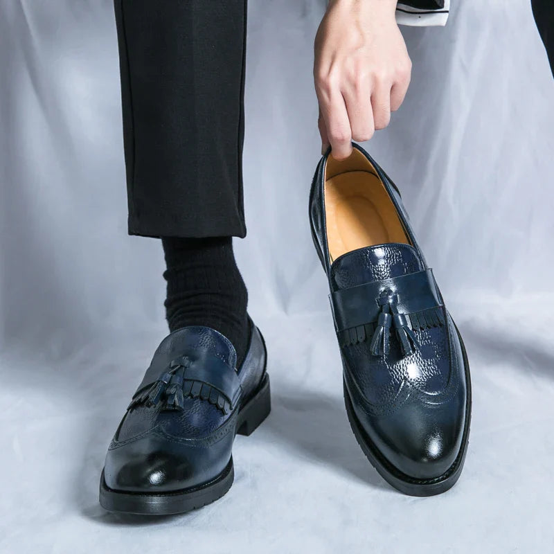 Marlowe & Co | Elixor Genuine Leather Loafers