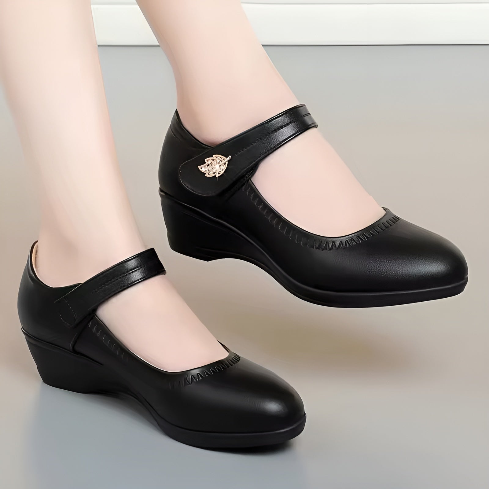 Élina-Rose™ | Soft Leather Shoe