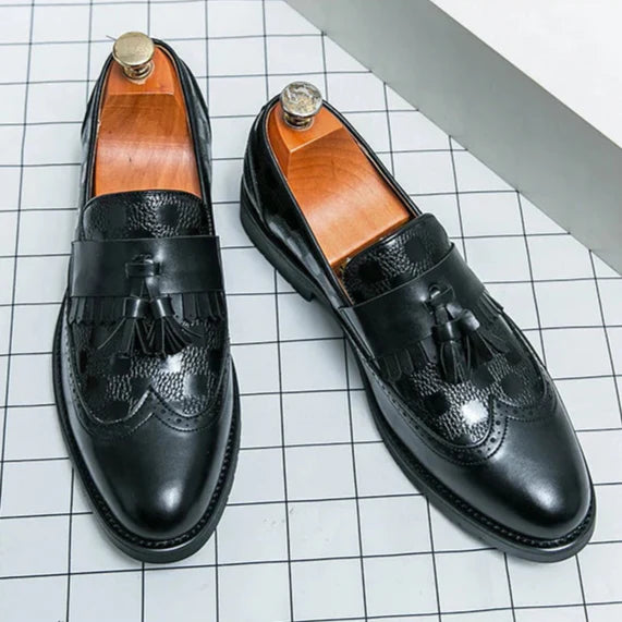 Marlowe & Co | Elixor Genuine Leather Loafers