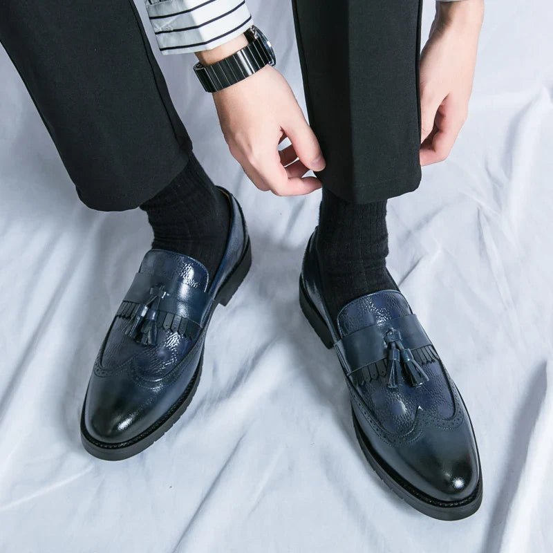 Marlowe & Co | Elixor Genuine Leather Loafers